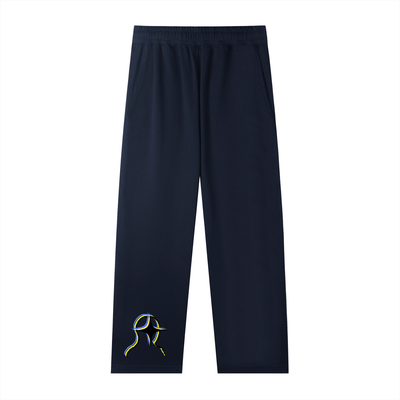 Flipstore Logo Straight-Leg Sweatpants