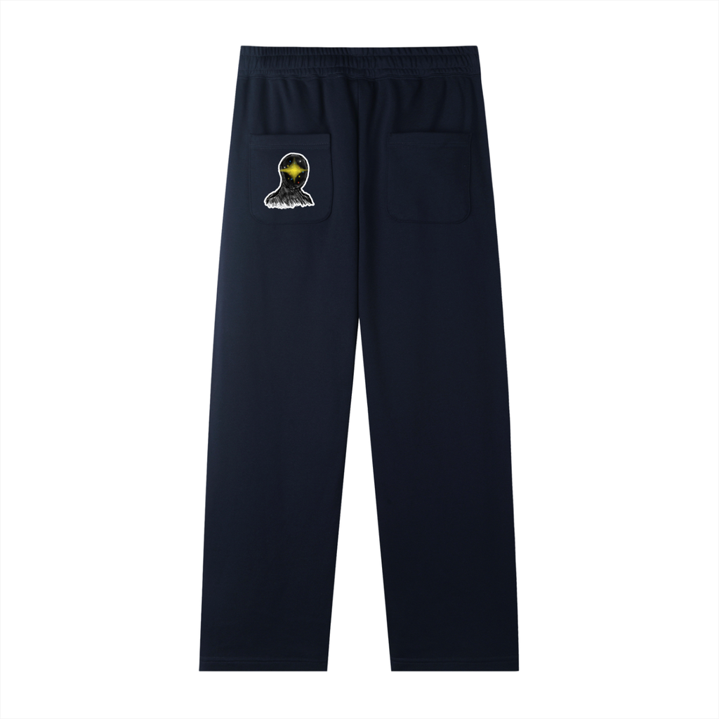 Flip Guy Decal Straight-Leg Sweatpants