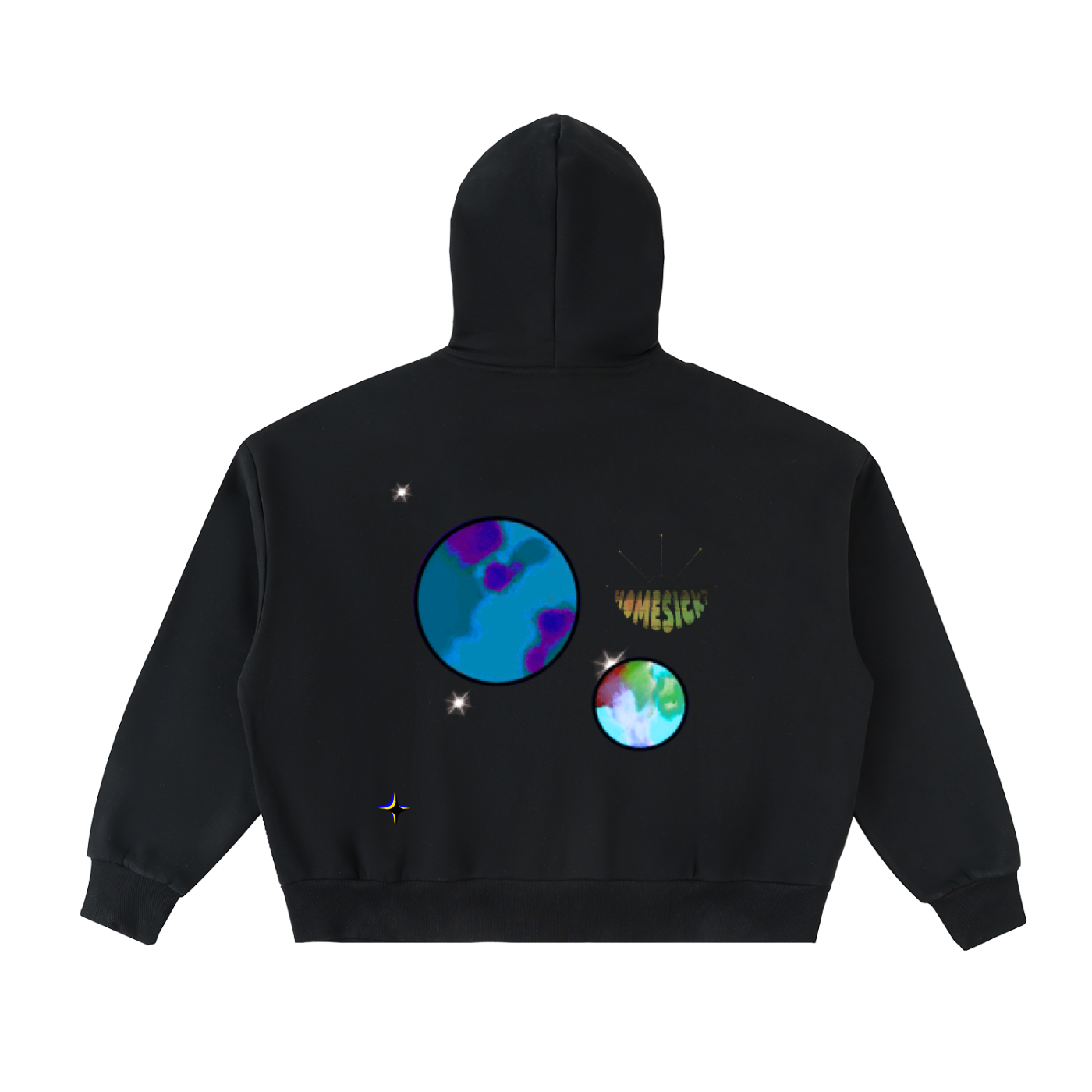 Homesick Full-Zip Boxy Hoodie