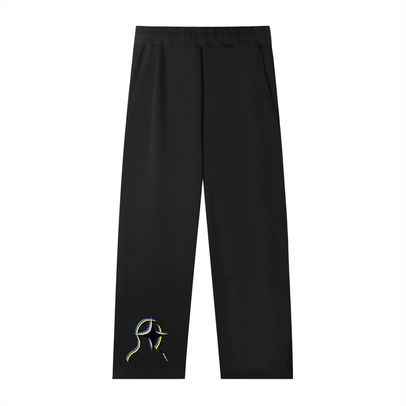 Flipstore Logo Straight-Leg Sweatpants