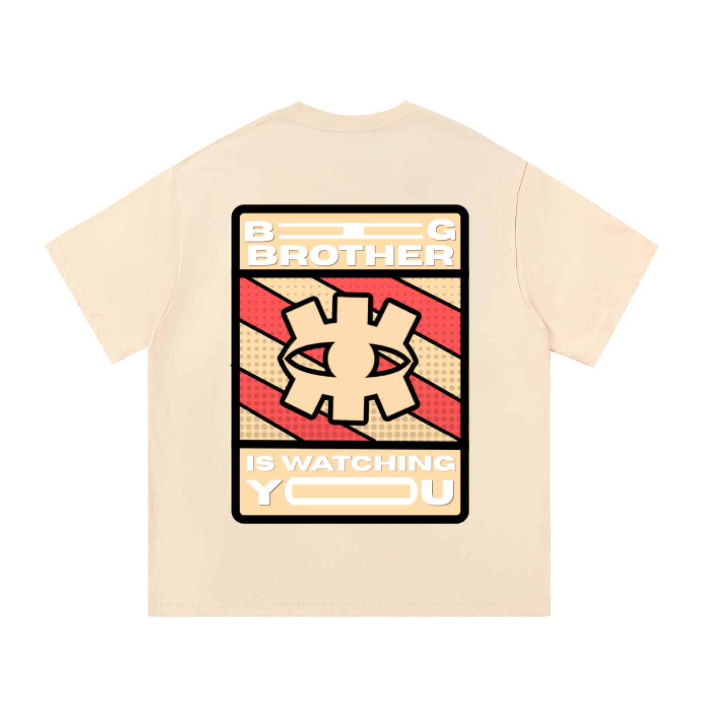 Big Brother Poster Cotton T-Shirt