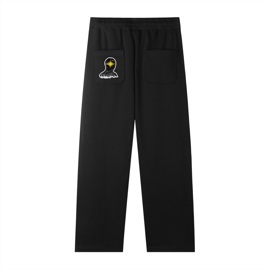 Flip Guy Decal Straight-Leg Sweatpants