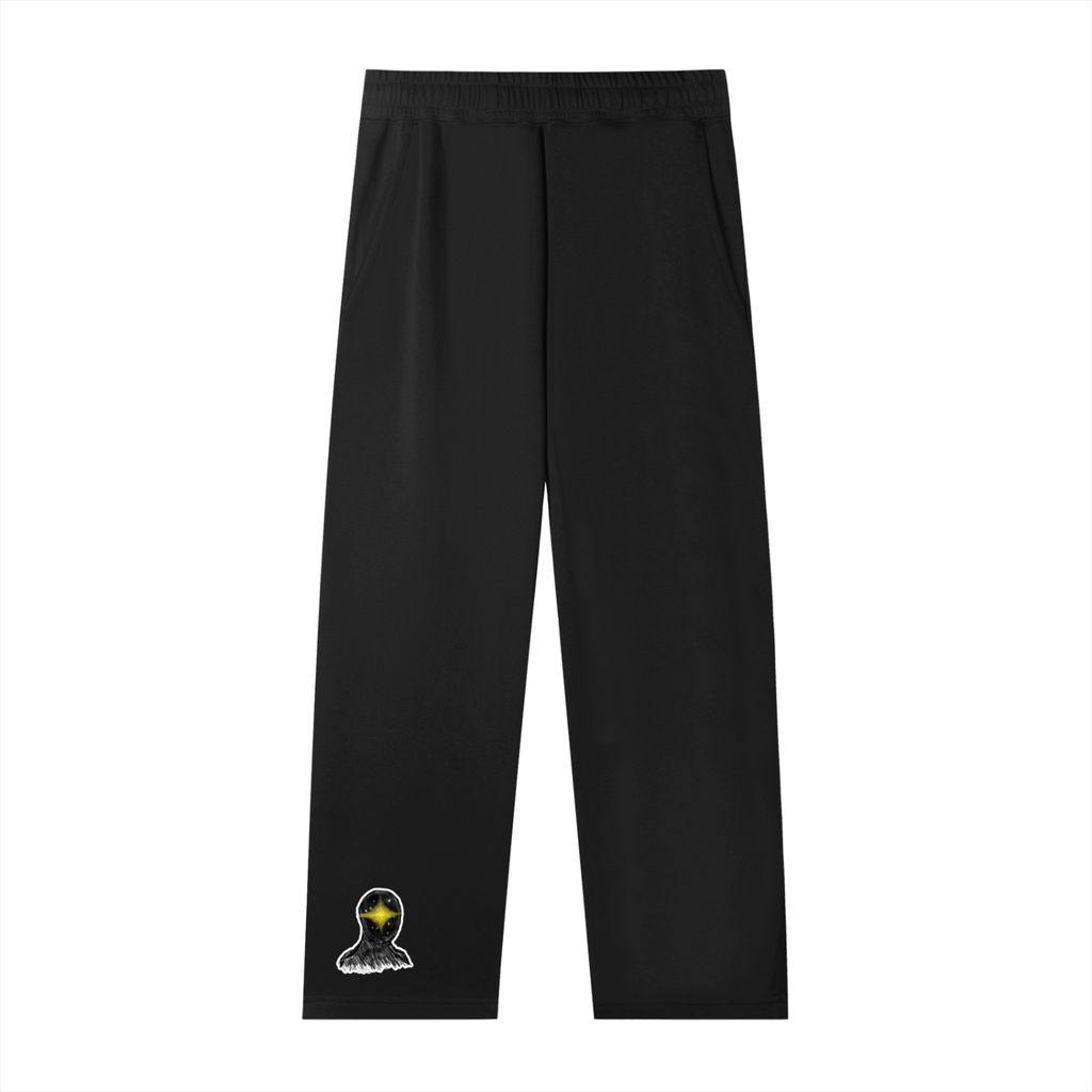 Flip Guy Decal Straight-Leg Sweatpants