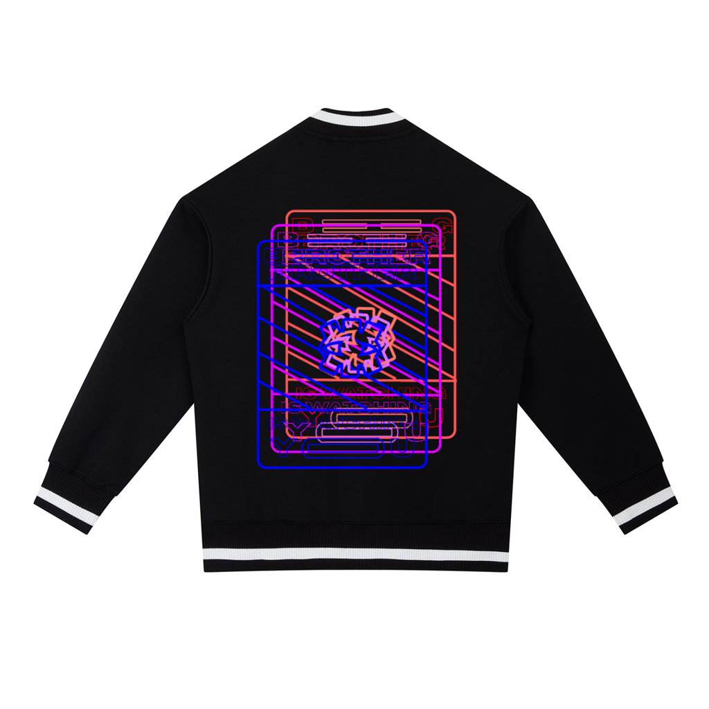 Big Brother Glitch Bomber Jacket