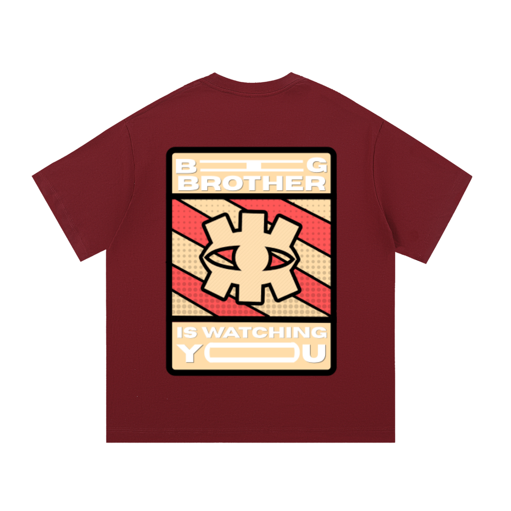 Big Brother Poster Cotton T-Shirt