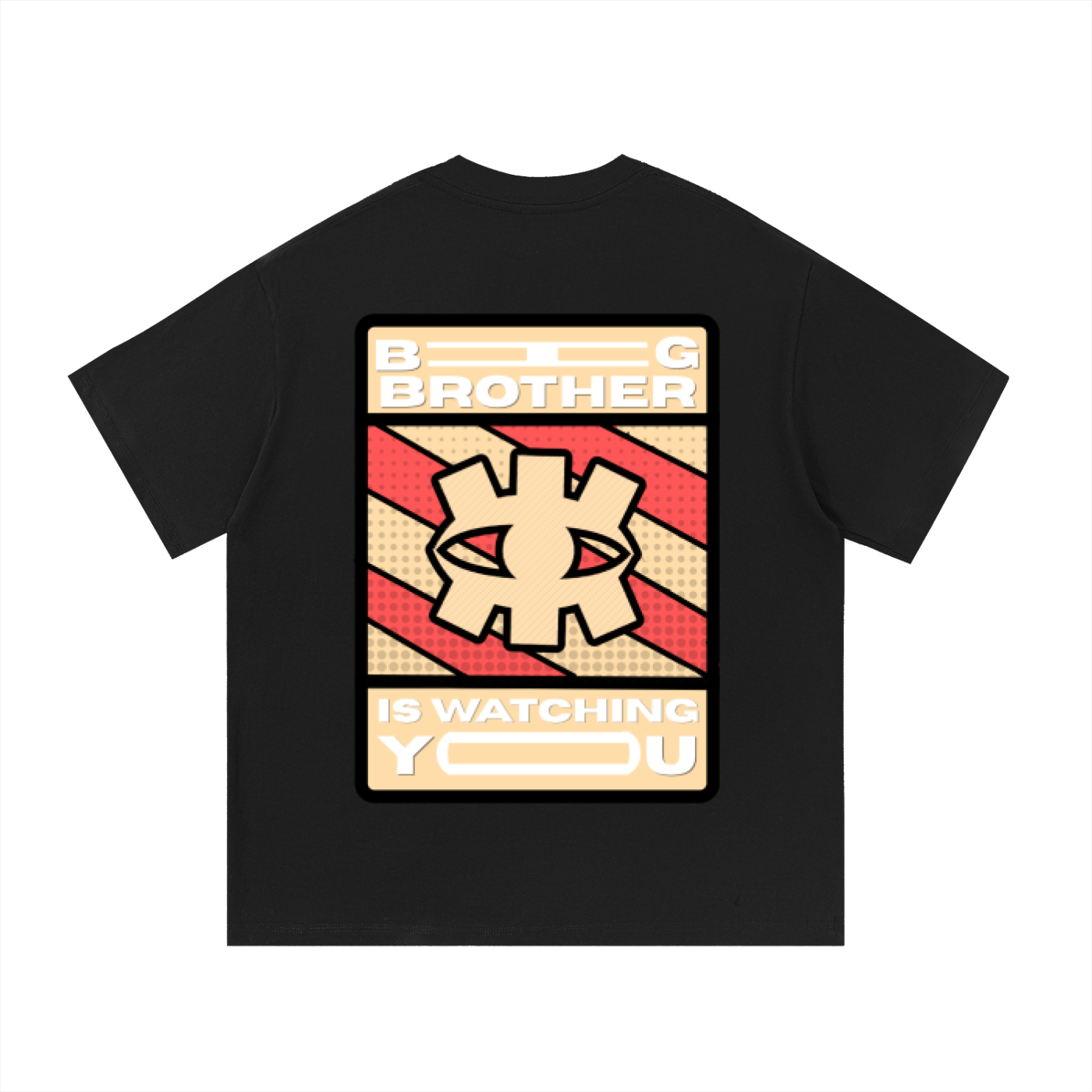 Big Brother Poster Cotton T-Shirt
