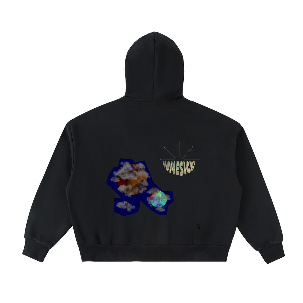 Choppy Cropped Homesick Full-Zip Hoodie
