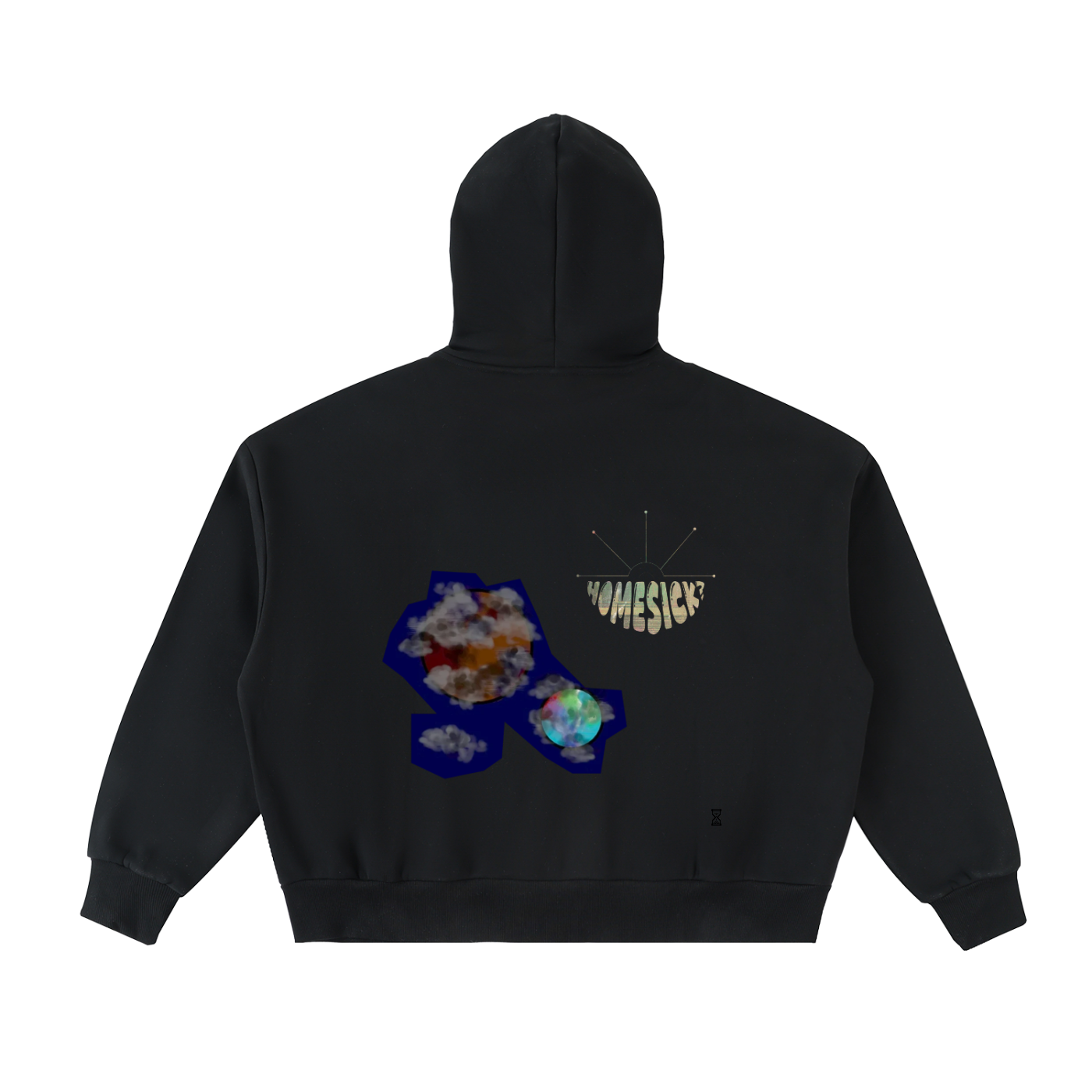 Choppy Cropped Homesick Full-Zip Hoodie